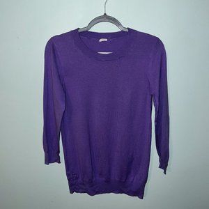 Purple JCREW Sweater